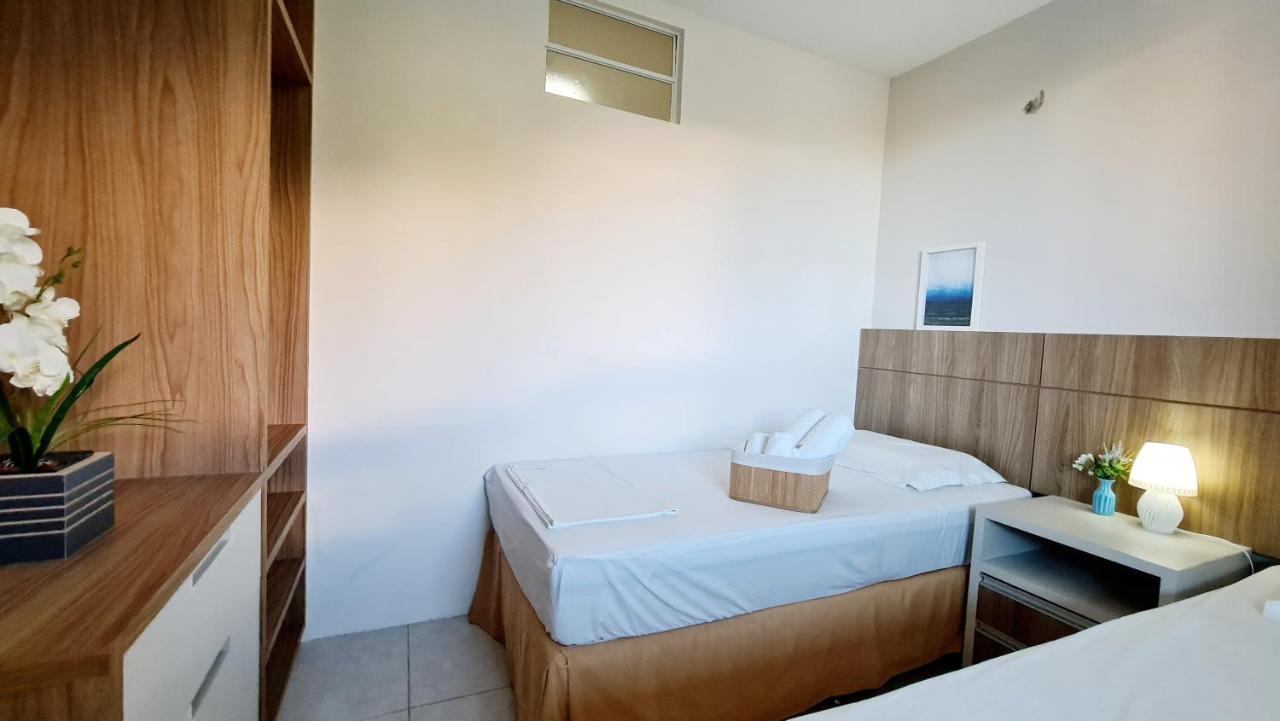 Paraiso Das Dunas - Apartamento A Beira Mar Com Jacuzzi - Proximo Ao Beach Park Акірас Екстер'єр фото