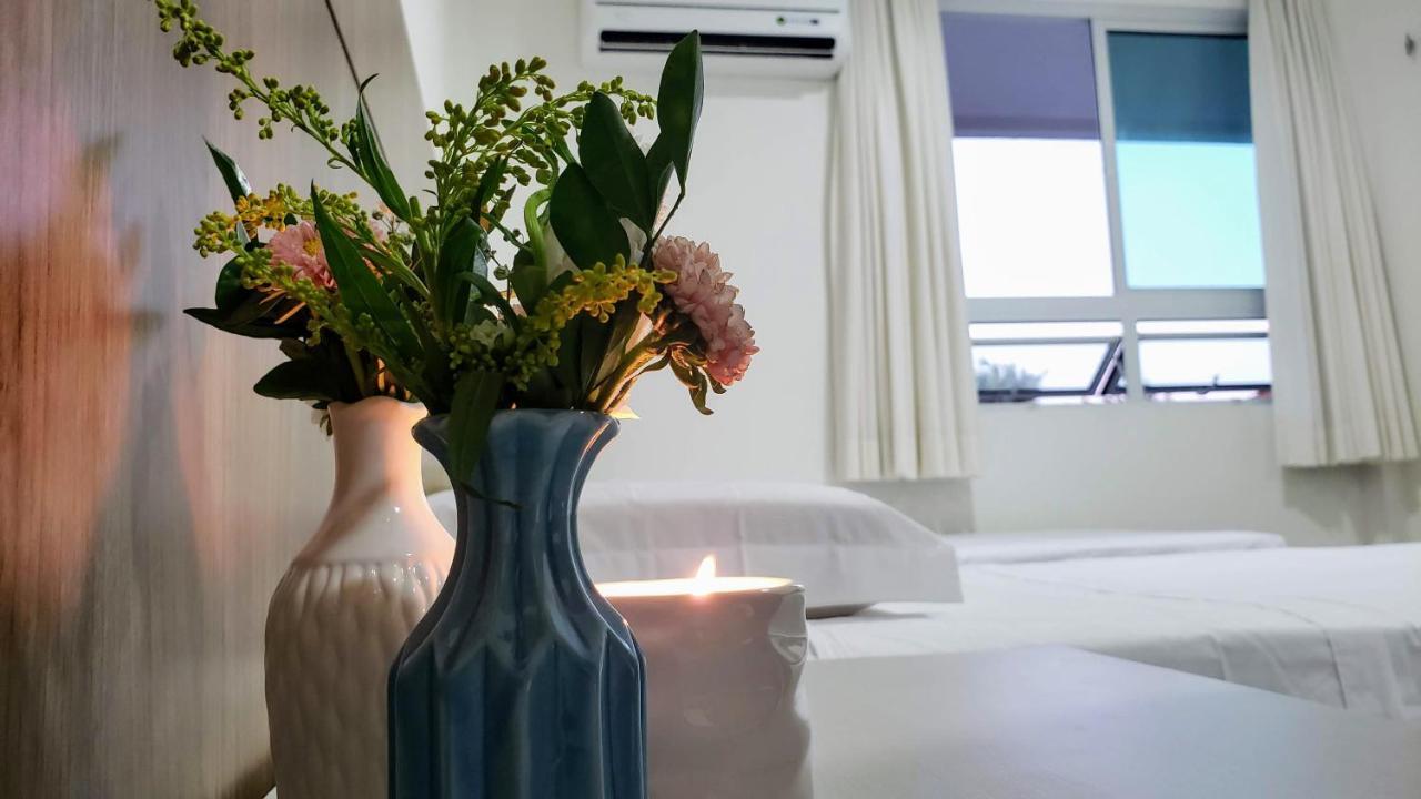 Paraiso Das Dunas - Apartamento A Beira Mar Com Jacuzzi - Proximo Ao Beach Park Акірас Екстер'єр фото