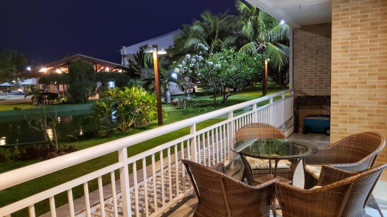 Paraiso Das Dunas - Apartamento A Beira Mar Com Jacuzzi - Proximo Ao Beach Park Акірас Екстер'єр фото