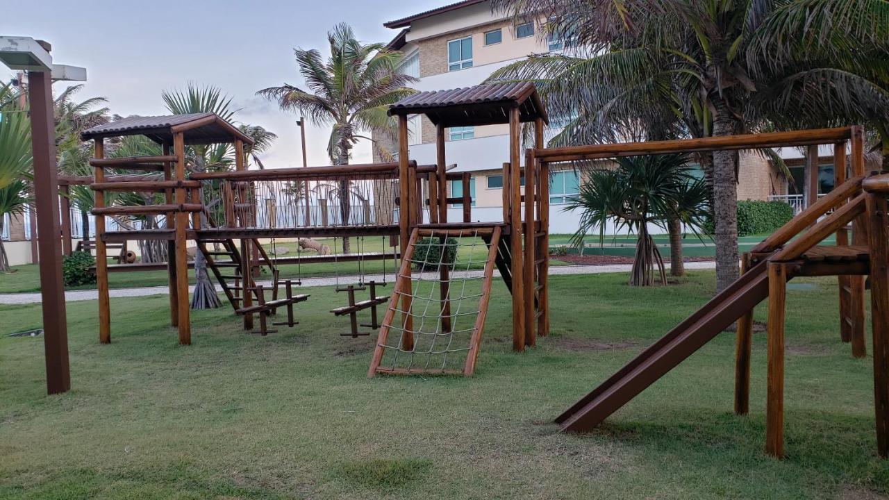 Paraiso Das Dunas - Apartamento A Beira Mar Com Jacuzzi - Proximo Ao Beach Park Акірас Екстер'єр фото