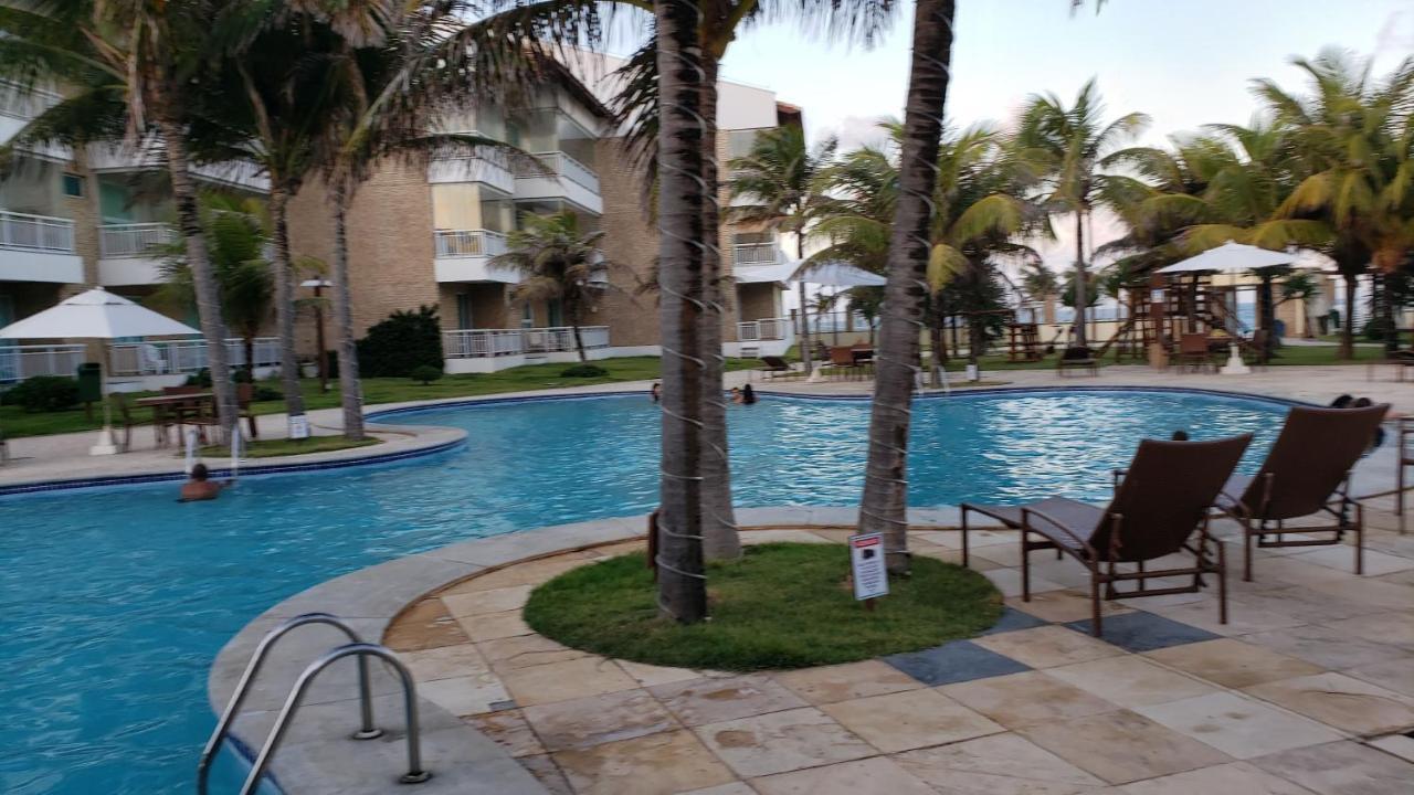 Paraiso Das Dunas - Apartamento A Beira Mar Com Jacuzzi - Proximo Ao Beach Park Акірас Екстер'єр фото