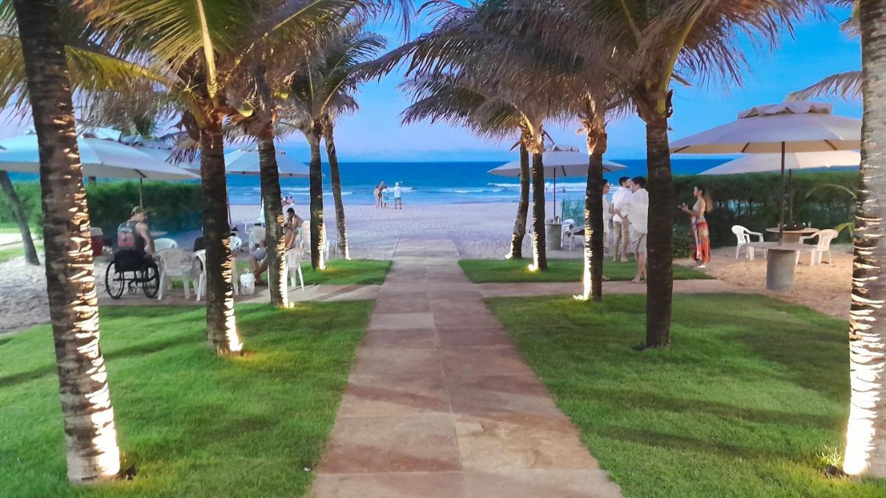 Paraiso Das Dunas - Apartamento A Beira Mar Com Jacuzzi - Proximo Ao Beach Park Акірас Екстер'єр фото